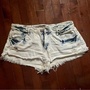 Highway Jeans Cutoffs Distressed Size 30